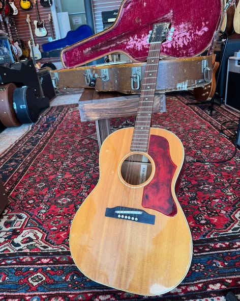 1965 B25 Natural at Redwoods Vintage Guitars St Pete Florida