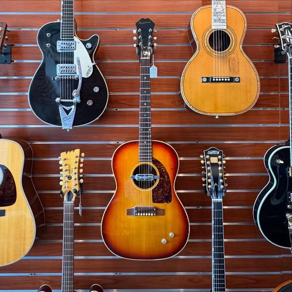 Walter Becker 1963 Epiphone Cortez at Redwoods Vintage Guitars St Pete Florida