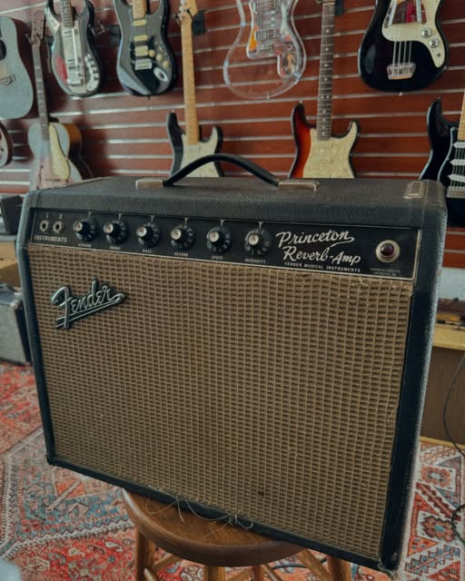 1965 Fender Princeton Reverb at Redwoods Vintage Guitars St. Pete Florida