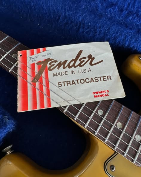 1979 USA Antigua finish Fender Stratocaster Neck at Redwoods Vintage Guitars St. Pete Florida