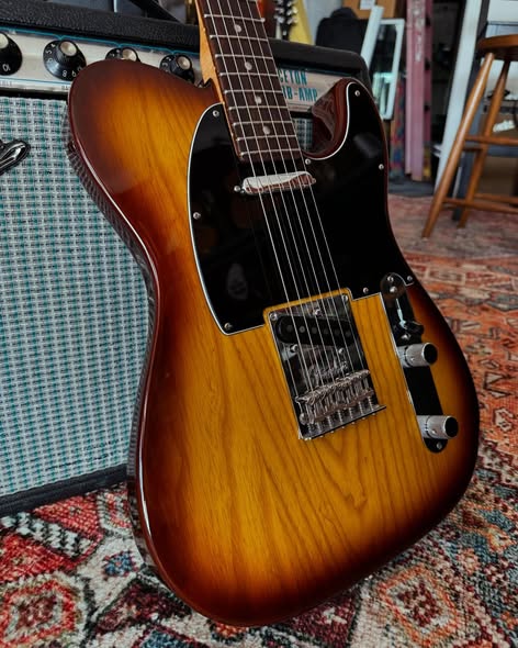 Special Edition USA Fender Telecaster, Cognac Swamp Ash Body at Redwoods Vintage Guitars St. Pete Florida