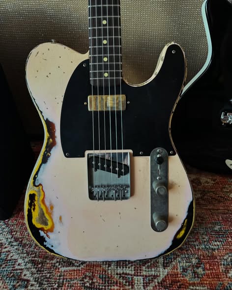 White Fender Telecaster at Redwoods Vintage Guitars St. Pete Florida