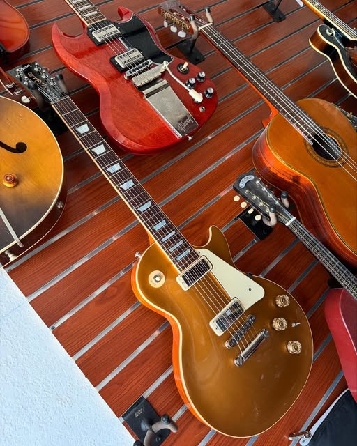 100th Anniversary Limited Edition Gibson Les Paul Gold Top at Redwoods Vintage Guitars St Pete Florida