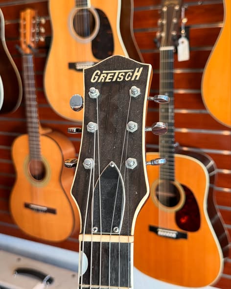 1960 Vintage Gretsch Duo Jet at Redwoods Vintage Guitars St Pete Florida Headstock