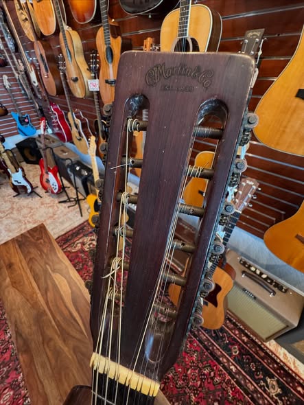 1969 Martin XII Acoustic at Redwoods Vintage Guitars St Pete Florida