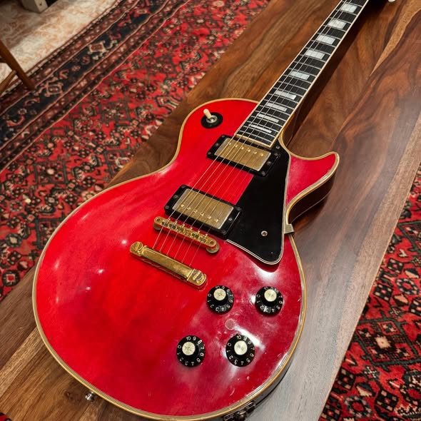 1970 Les Paul Custom Ruby Red Refin Body 1970 Les Paul Custom Ruby Red Refin Body