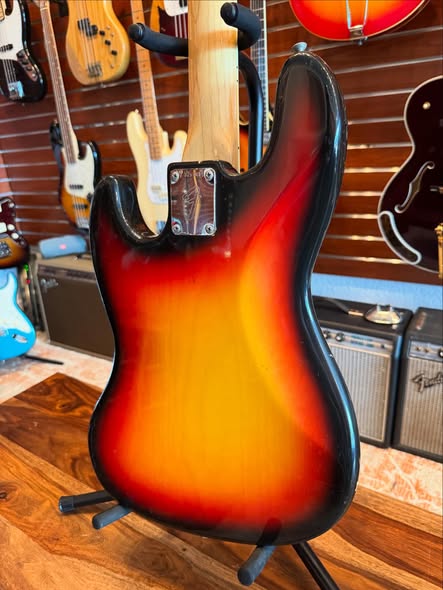 1971 Fender Jazz Bass Redwoods Vintage Guitars St Pete Florida