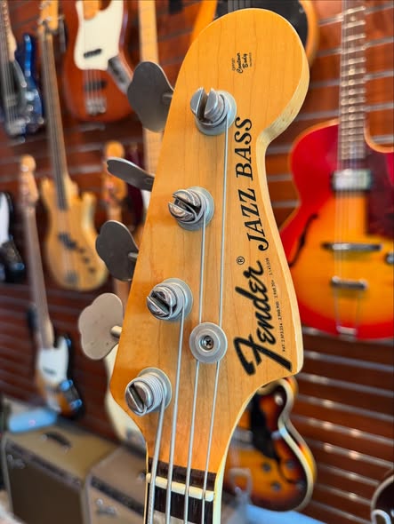 1971 Fender Jazz Bass Redwoods Vintage Guitars St Pete Florida