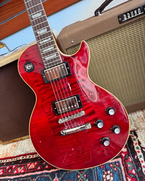 1972 Les Paul Standard Flame Top at Redwoods Vintage Guitars St Pete Florida