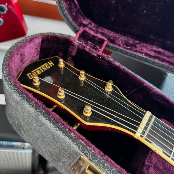 1973 Gretsch Chet Atkins Nashville at Redwoods Vintage Guitars St Pete Florida Headstock