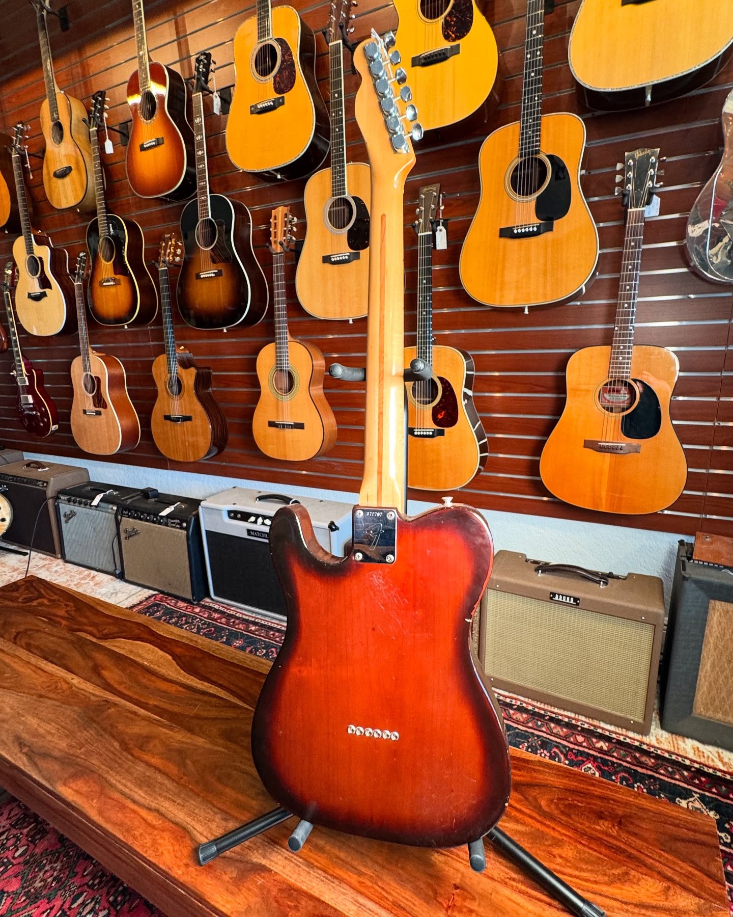 1974 Telecaster Brown Burst 2 at Redwoods Vintage Guitars St Pete Florida