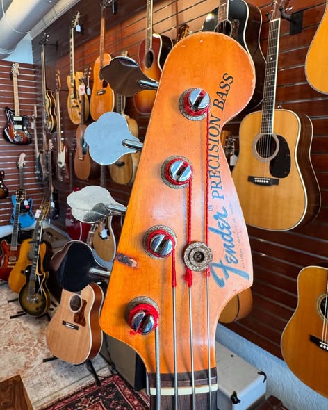 1976 Fender P-Bass at Redwoods Vintage Guitars St Pete Florida