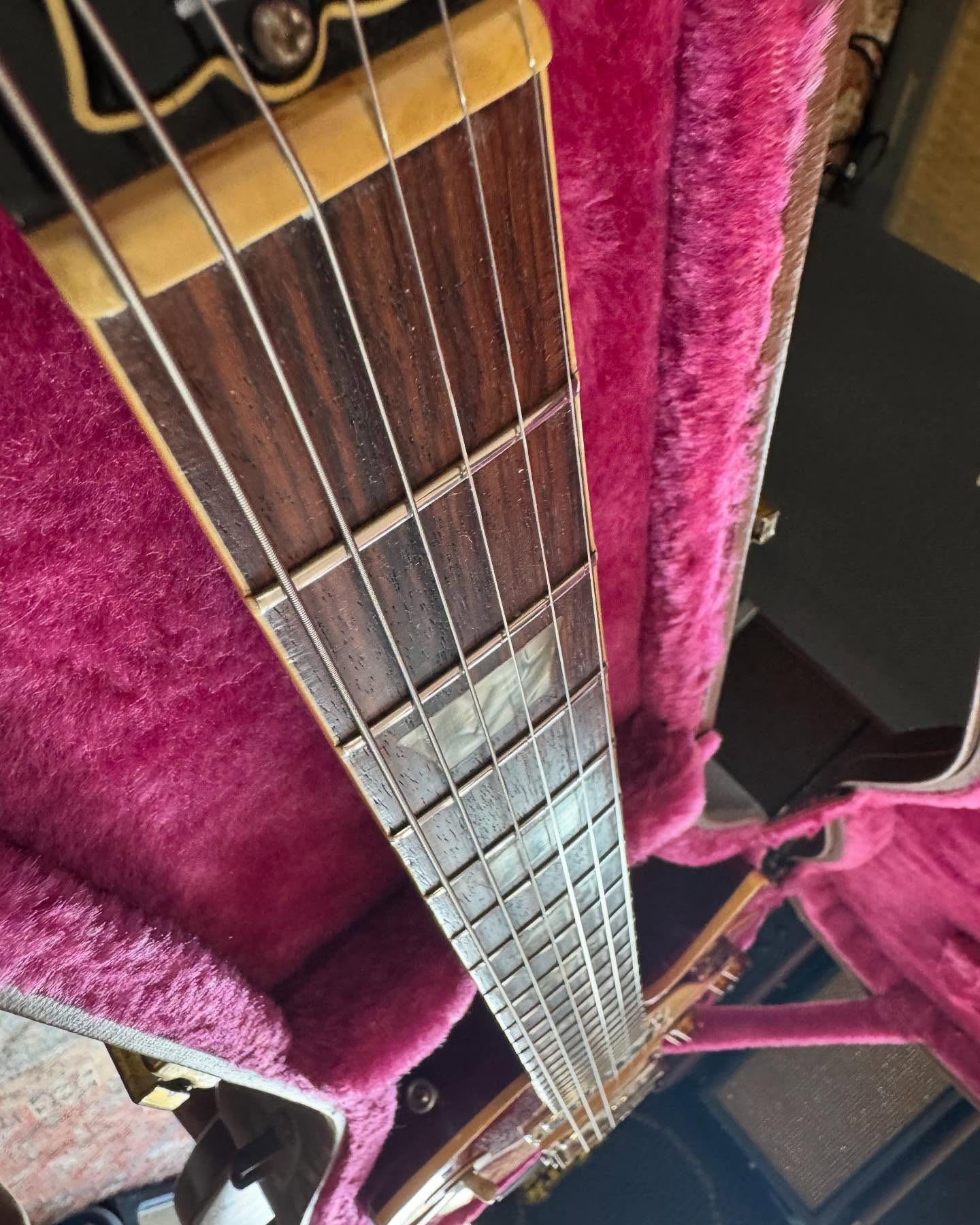 1982 Heritage 80 Gibson Prehistoric Burst at Redwoods Vintage Guitars St Pete Neck