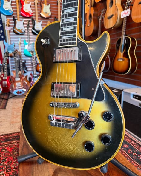 1985 Gibson Les Paul Custom Silverburst at Redwoods Vintage Guitars St Pete Florida
