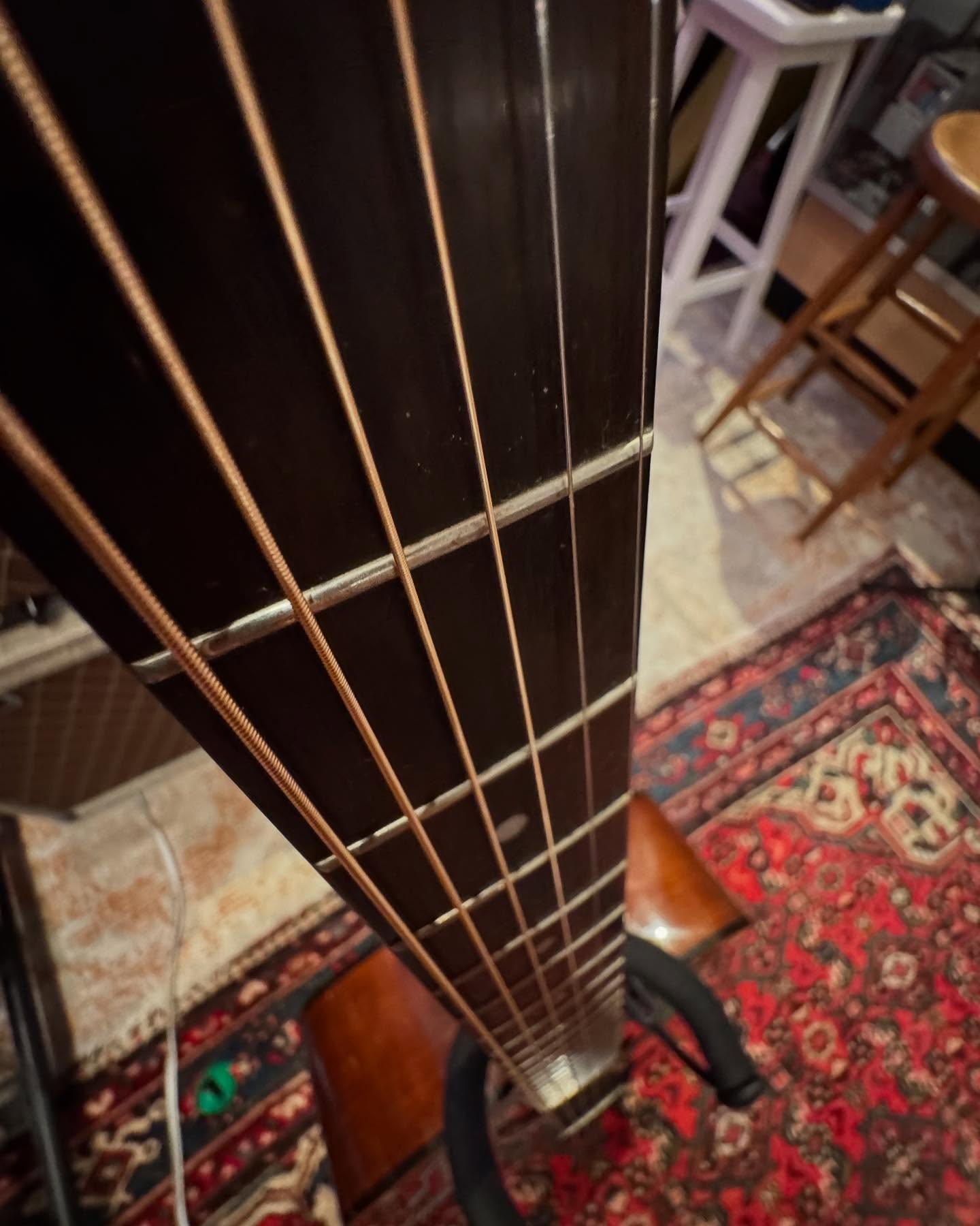 1990’s Era Samick Artist Mahogany Acoustic at Redwoods Vintage Guitars St Pete Florida Neck 1990’s Era Samick Artist Mahogany Acoustic at Redwoods Vintage Guitars St Pete Florida