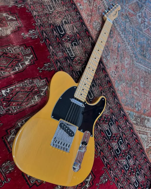2017 MIM Fender Butterscotch MIM Telecaster at Redwoods Vintage Guitars
