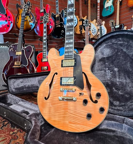 Eastman T185M Flamed Maple Redwoods Vintage Guitars St Pete Florida