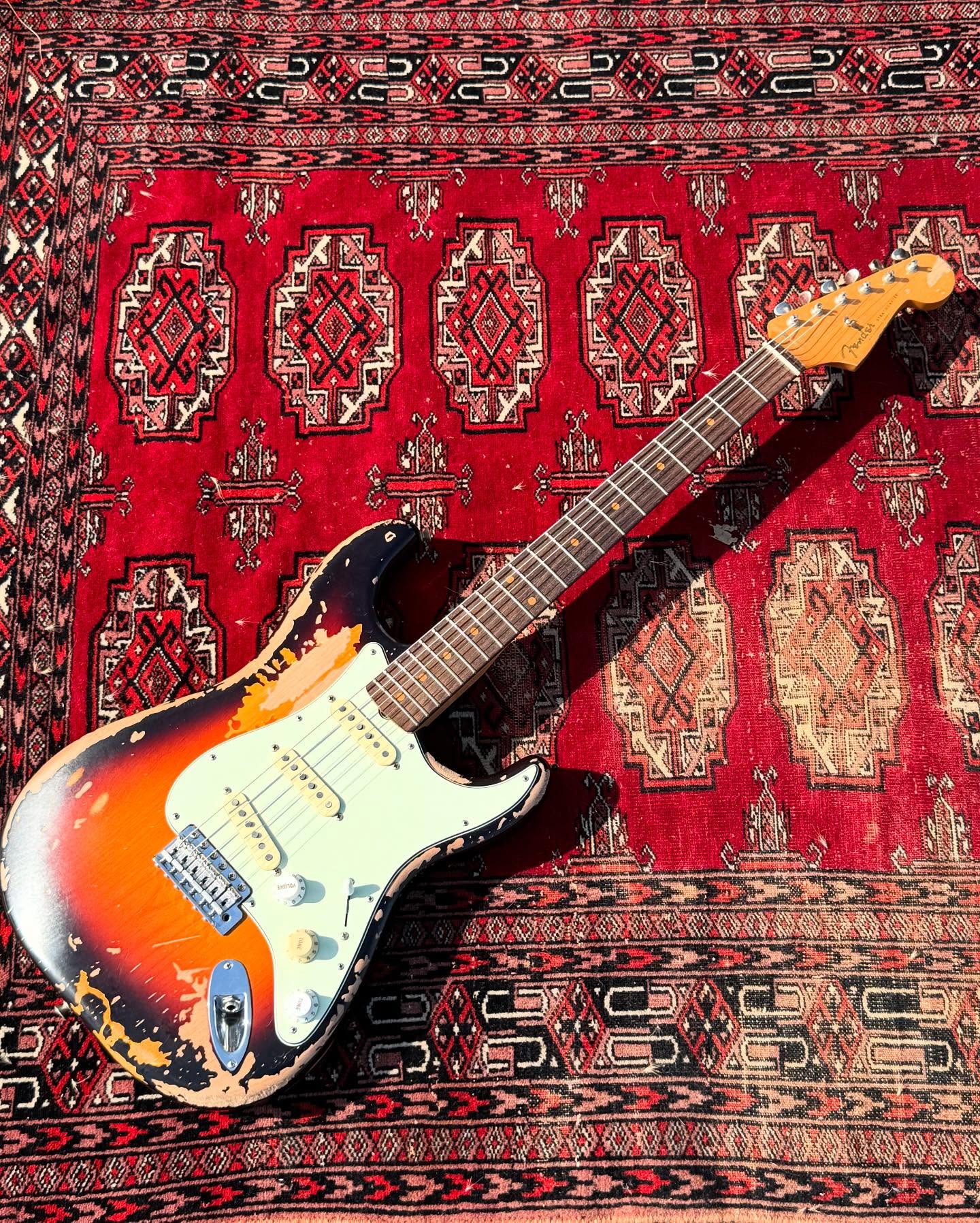Factory Relic 1960 Reissue Fender Mike McCready Signature Model at Redwoods Vintage Guitars St Pete Florida