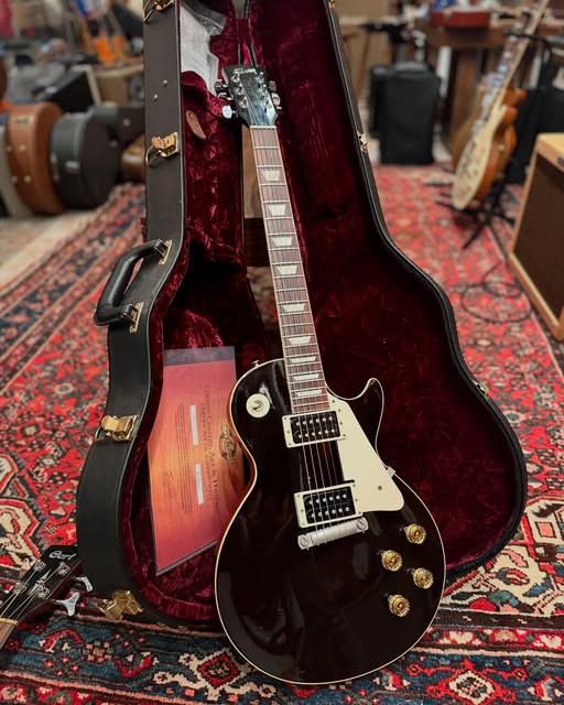 Gibson Custom Historic R4 1954 JB Jeff Beck Oxblood Les Paul at Redwoods Vintage Guitars St Pete Florida