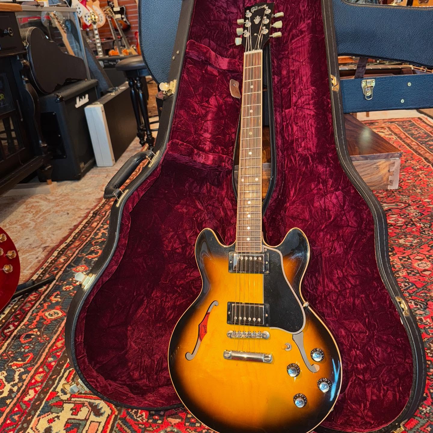 Gibson Custom Shop ES-339 Vintage Tobacco Sunburst at Redwoods Vintage Guitars St Pete Florida Full