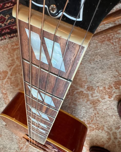 Gibson Hummingbird Faded Cherry Sunburst at Redwoods Vintage Guitars St Pete Florida Neck Gibson Hummingbird Faded Cherry Sunburst at Redwoods Vintage Guitars St Pete Florida Neck