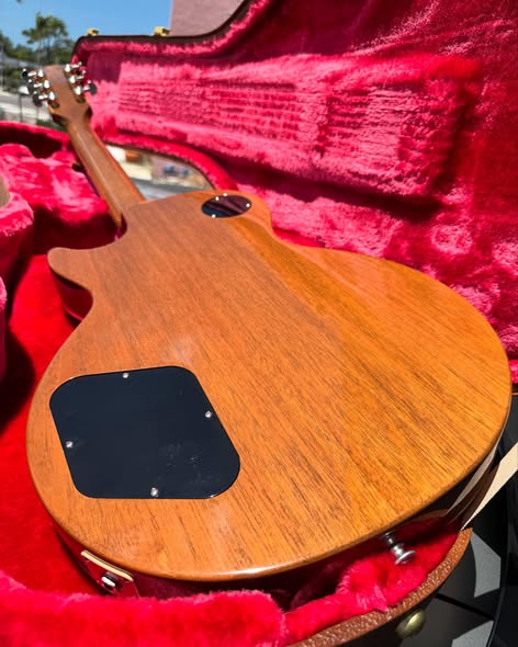 Gibson Les Paul Standard White & Natural Mahogany at Redwoods Vintage Guitars St Pete Florida Back Gibson Les Paul Standard White & Natural Mahogany at Redwoods Vintage Guitars St Pete Florida Back