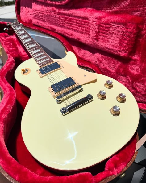 Gibson Les Paul Standard White & Natural Mahogany at Redwoods Vintage Guitars St Pete Florida