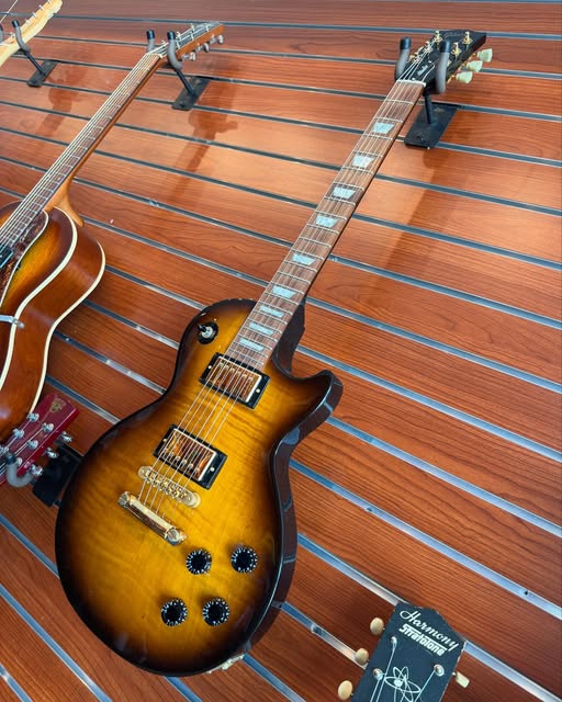 Gibson Les Paul Studio Flame Top Desert Burst at Redwoods Vintage Guitars St Pete Florida