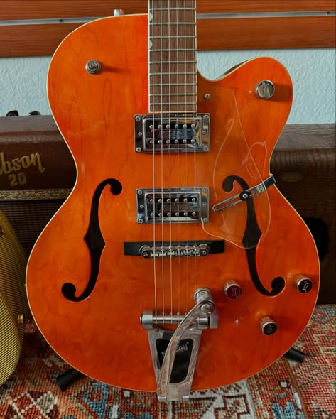 Gretsch in Tennessee Orange at Redwoods Vintage Guitars Body