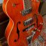 Gretsch in Tennessee Orange at Redwoods Vintage Guitars St Pete Florida Side