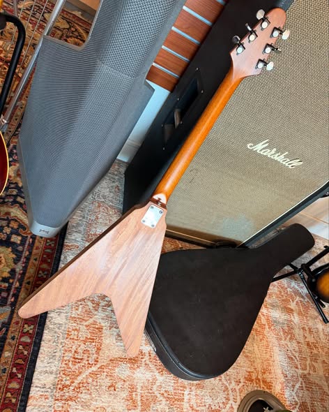 Ibanez Lawsuit Rocket Roller Flying V Project at Redwoods Vintage Guitars St Pete Florida Back Ibanez Lawsuit Rocket Roller Flying V Project at Redwoods Vintage Guitars St Pete Florida Back