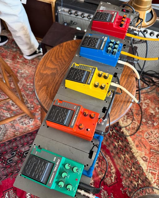 Late 70’s-Early 80’s Ibanez Display Pedalboard at Redwoods Vintage Guitars
