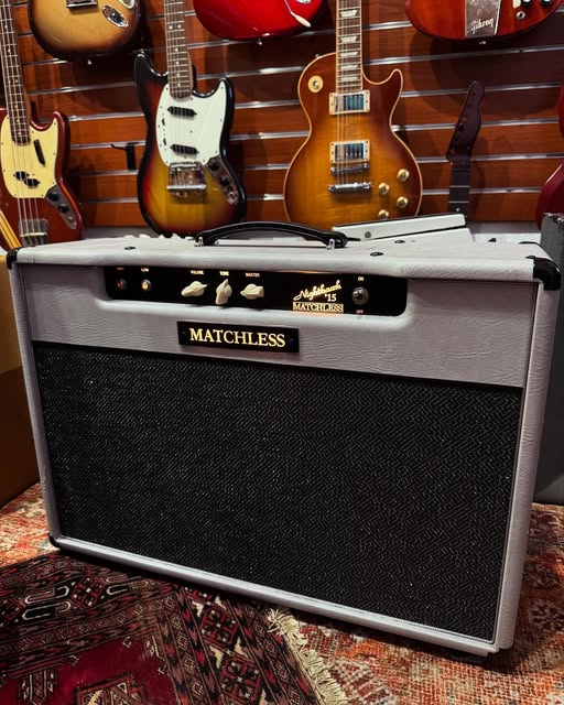 Matchless Nighthawk Custom Order 15 2x12 Combo in Light Grey at Redwoods Vintage Guitars St Pete