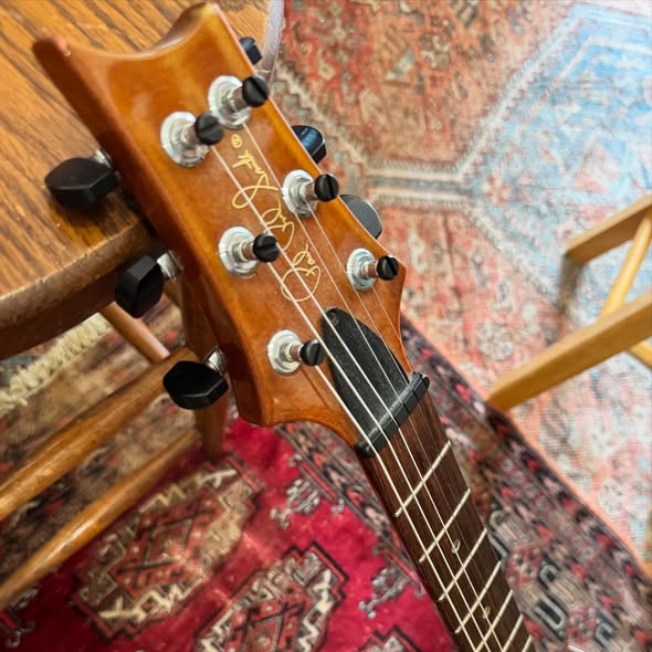 PRS Hollowbody II at Redwoods Vintage Guitars St Pete Florida Headstock PRS Hollowbody II at Redwoods Vintage Guitars St Pete Florida Headstock