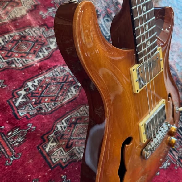 PRS Hollowbody II at Redwoods Vintage Guitars St Pete Florida Side PRS Hollowbody II at Redwoods Vintage Guitars St Pete Florida Side