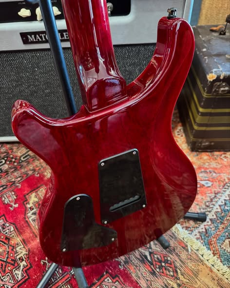 PRS USA Custom 24 S2 in Cherry at Redwoods Vintage Guitars St Pete Florida Back PRS USA Custom 24 S2 in Cherry at Redwoods Vintage Guitars St Pete Florida Back