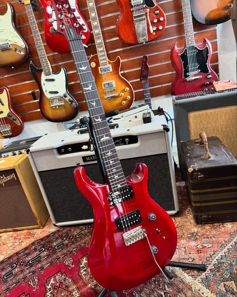 PRS USA Custom 24 S2 in Cherry at Redwoods Vintage Guitars St Pete Florida
