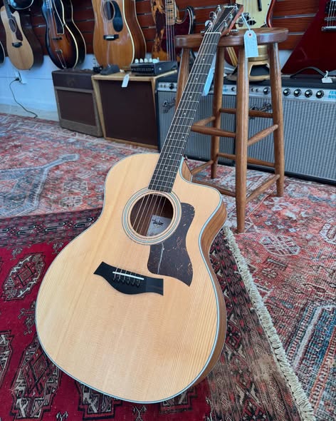 Taylor 214ce Koa at Redwoods Vintage Guitars St Pete Florida
