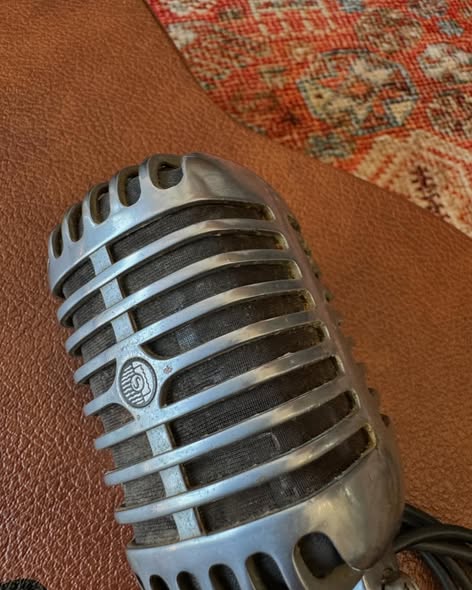 Vintage 1950’s Shure “Elvis” Mic S55 Top