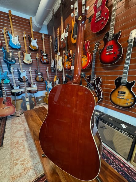 1950s Gibson Custom Shop Red Spruce J45 at Redwoods Vintage Guitars St Pete Florida