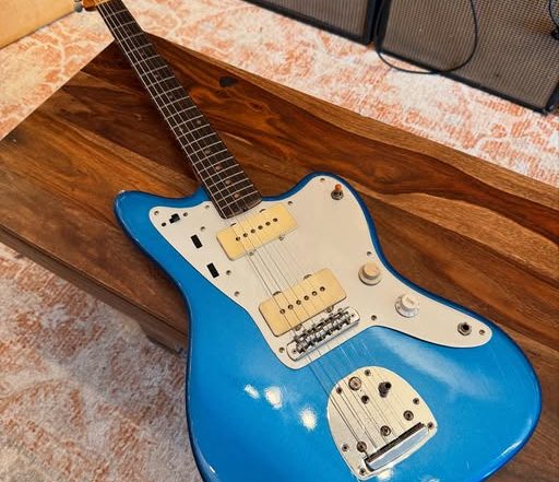 1959 Pre CBS Fender Jazzmaster Refin Lake Placid Blue at Redwoods Vintage Guitars St Pete Florida