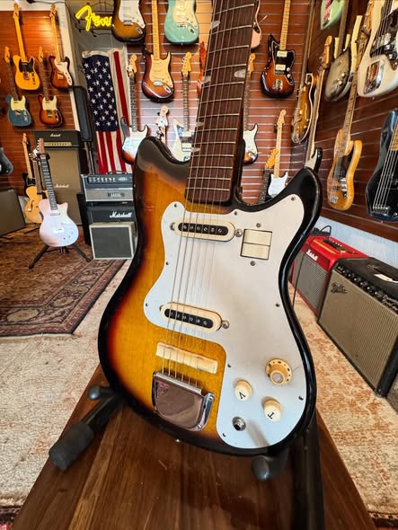 1960’s Japan Electric Guitar at Redwoods Vintage Guitars St Pete Florida
