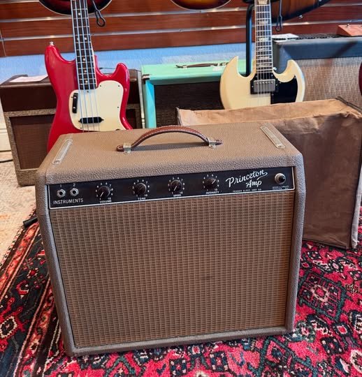 1961 Fender Princeton at Redwoods vintage Guitars St Pete Florida