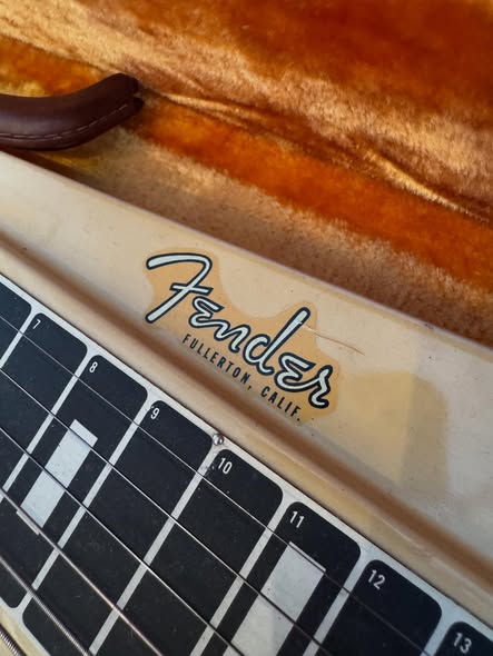 1962 Fender Lap Steel at Redwoods Vintage Guitars St Pete Florida Side 1962 Fender Lap Steel at Redwoods Vintage Guitars St Pete Florida