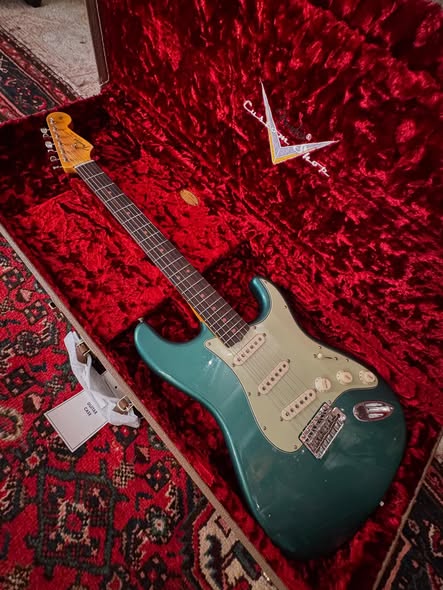 1963 Fender Custom Shop Stratocaster Sherwood Green