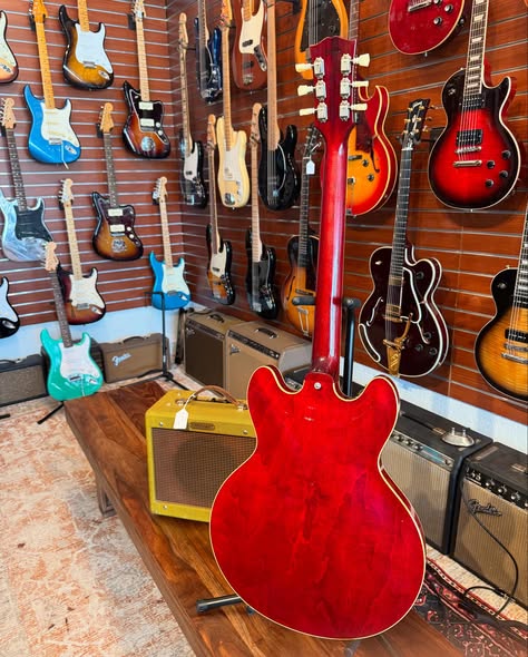 1964 Gibson Custom Shop Murphy Lightly Aged ES335 Cherry Red at Redwoods Vintage Guitars St Pete Florida
