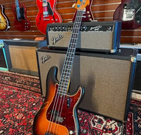1966 Fender P Bass (2) at Redwoods Vintage Guitars St Pete Florida