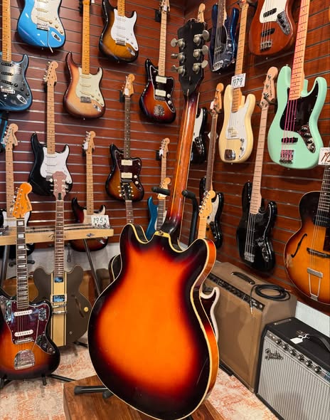 1966 Guild Starfire at Redwoods Vintage Guitars St Pete Florida