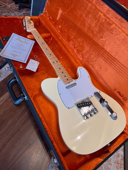 1967 Fender Masterbuilt Mark Kendrick Telecaster at Redwoods Vintage Guitars St Pete Florida