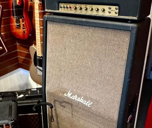 1970 Marshall 50w Head with a 1969 Cab